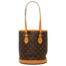 Louis Vuitton Petit Bucket Monogram Marrom Marrom
