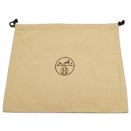Bolsa de almacenamiento Hermès Kelly 25 en lona beige Beige