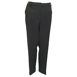 Max Mara Weekend Trouser Pants on Black Polyester Black