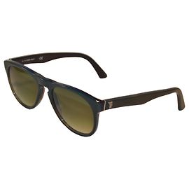 Occhiali da sole Tod's TO132 Blu e Verde Scuro Blu Verde scuro