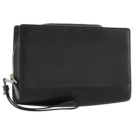 Clutch CARTIER in pelle nera argento 183463A Nero Argento