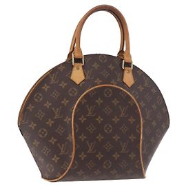 LOUIS VUITTON Sac à main Monogram Ellipse MM M51126 LV Auth 183114A Monogramme