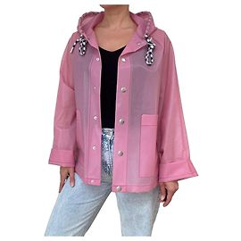 Giacca impermeabile rosa Proenza Schouler Rosa