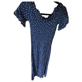 Autre Marque Vestido de verão Rip Curl azul com bolinhas Azul