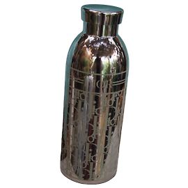 Dior Garrafa Térmica Clima Bottle Monogramme Prateada Prata