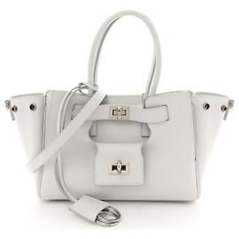Bolsa Bel Air Carry All Mini Balenciaga Branco