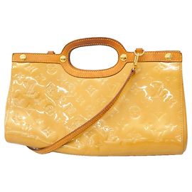 Louis Vuitton Vernis Roxbury Drive Handtasche Haselnuss