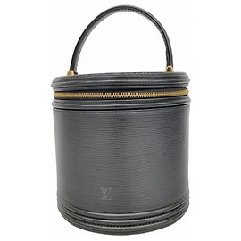 Borsa Louis Vuitton Epi Cannes M48032 Noir Nero