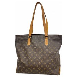 Borsa Tote Cabas Mezzo Monogram Louis Vuitton Marrone