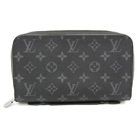 Cartera larga Zippy XL Monogram Eclipse Louis Vuitton Negro