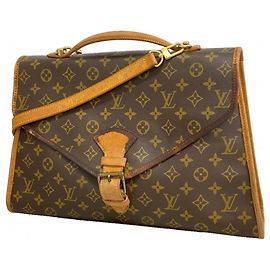 Bolsa Louis Vuitton Monogram Beverly Marrom