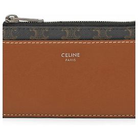 Céline Celine Brown Coin Purse Brown