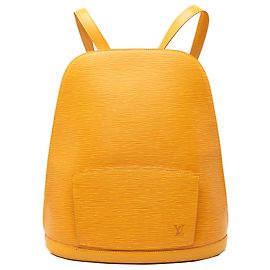Louis Vuitton Yellow Epi Gobelins Yellow