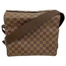 Louis Vuitton Damier Naviglio Shoulder Bag Damier ebene