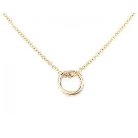 Collar Trinity Cartier Dorado