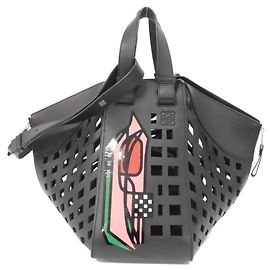 Borsa a Spalla Loewe Hammock 387 66XT38 Nero