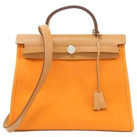 Hermès Hermes Herbag Zip PM Handbag Red Other