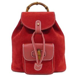 Gucci 003 1956 Backpack Red