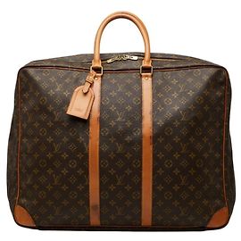 Bolsa Boston Louis Vuitton Monogram Sirius 55 Marrom