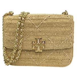 Borsa a Spalla TORY BURCH Kira Beige
