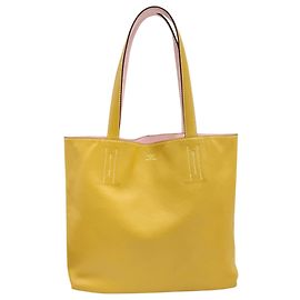 Hermès Sac cabas Hermes Double Sens 28 Rose