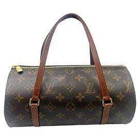 Sac à main Louis Vuitton Monogram Papillon 26 Marron