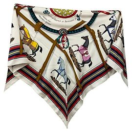 Hermès HERMES Triangle Géant Scarf Multiple colors