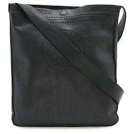 Hermès Borsa a tracolla in agnello nero Hermes Nero