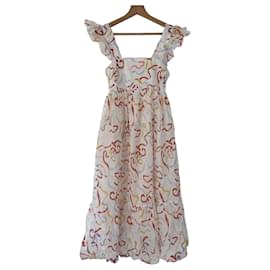 Robe d'été multicolore Chloé en coton Multicolore