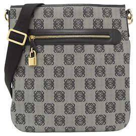 Bolsa de ombro Loewe 345 80 C15 Preto