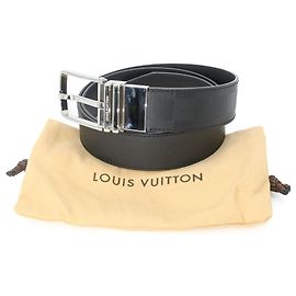 Cintura Boston Damier Infini Louis Vuitton Nero