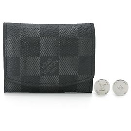 Louis Vuitton Silver Cufflinks Silvery