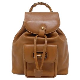 Gucci 003 1705 Backpack Light brown