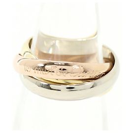 Cartier Trinity Classic MM Ring Pink Weiß Gelb