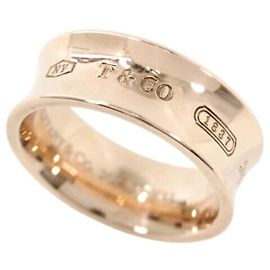 Anello Tiffany & Co. 1837 in metallo Rubedo Rosa D'oro