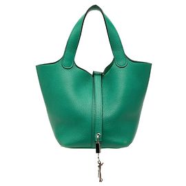 Hermès Sac à main Hermes Picotin Lock PM Vert