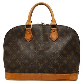 Borsa Louis Vuitton Monogram Alma Vecchio Modello Marrone