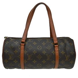 Bolsa Louis Vuitton Papillon Monogram Canvas 30 Marrom