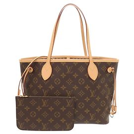 Sac cabas Louis Vuitton Neverfull PM Monogram Marron Monogramme