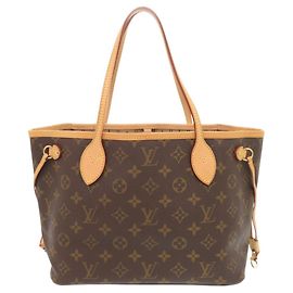 Louis Vuitton Neverfull PM Monogram Tote Bag Beige Monogramm