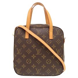 Bolso Louis Vuitton Spontini Monogram Castaño Monograma