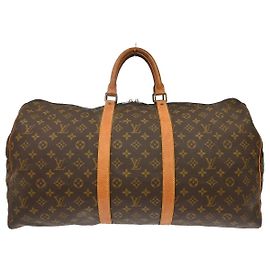 Louis Vuitton Keepall Monogram Canvas 55 Braun
