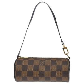 Louis Vuitton Papillon Pochette Damier Marrone