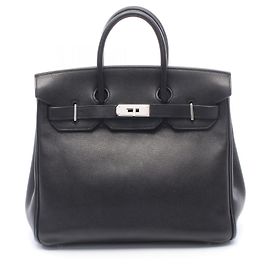 Hermès Hermes Haut à Courroies 28 Handbag Black