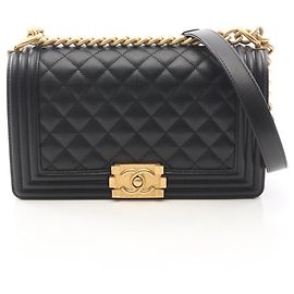 Borsa Chanel Boy a Spalla Nero