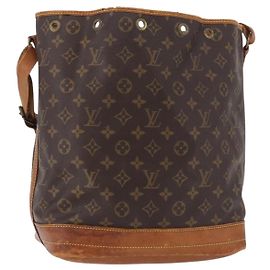 LOUIS VUITTON Borsa a Spalla Monogram Noe M42224 LV Auth 183423 Monogramma