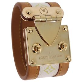 LOUIS VUITTON Monogram Multicolor Latão Koala Branco M65344 LV Auth 182703 Branco