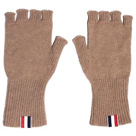 Thom Browne, gants sans doigts marron Marron