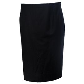 Valentino, Midirock in Anthrazit Braun Schwarz