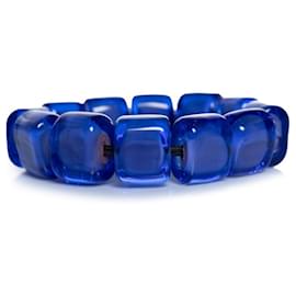 Autre Marque Sent Murano, Murano glass bracelet in blue Blue